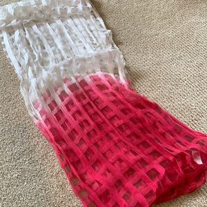 Ombré infinity scarf
